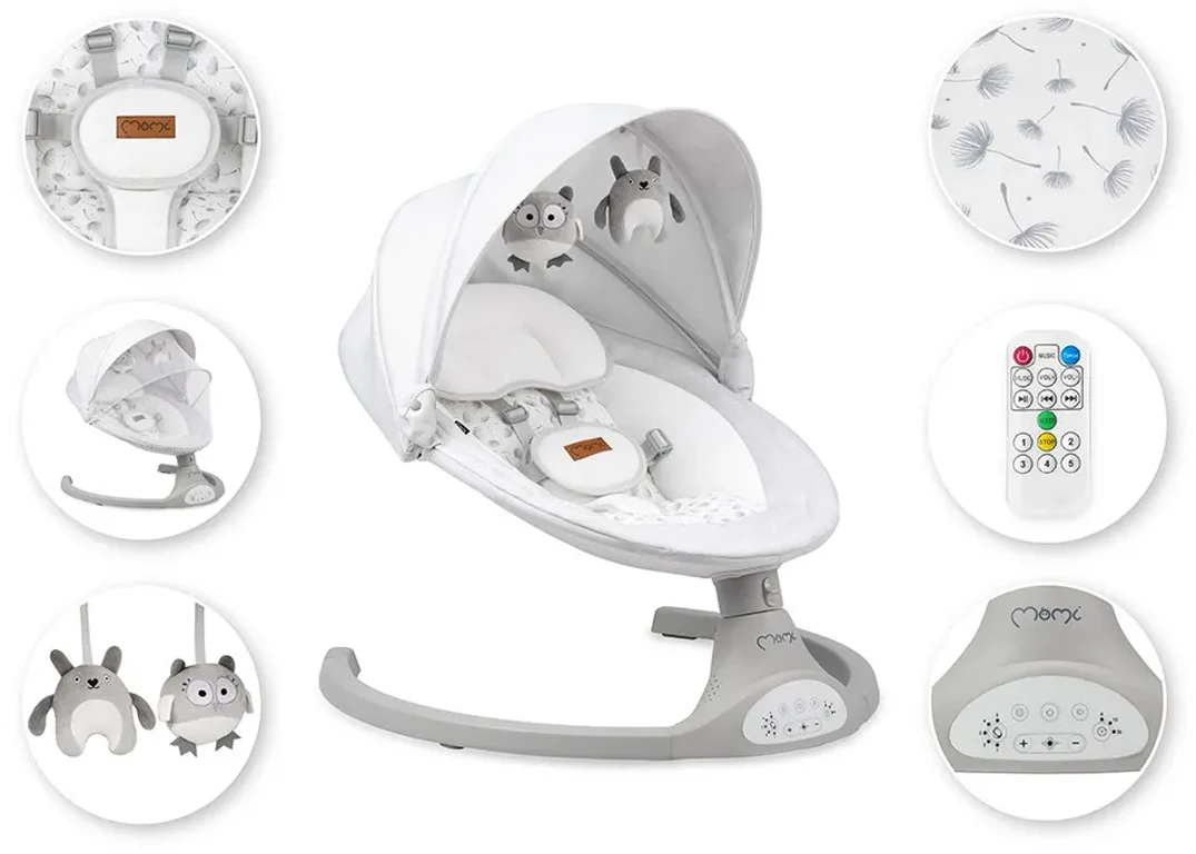 Електрокачалка MoMi KENANI light grey